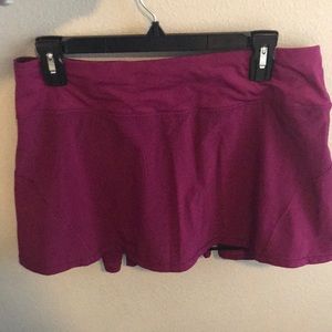 Purple lulu tennis skirt